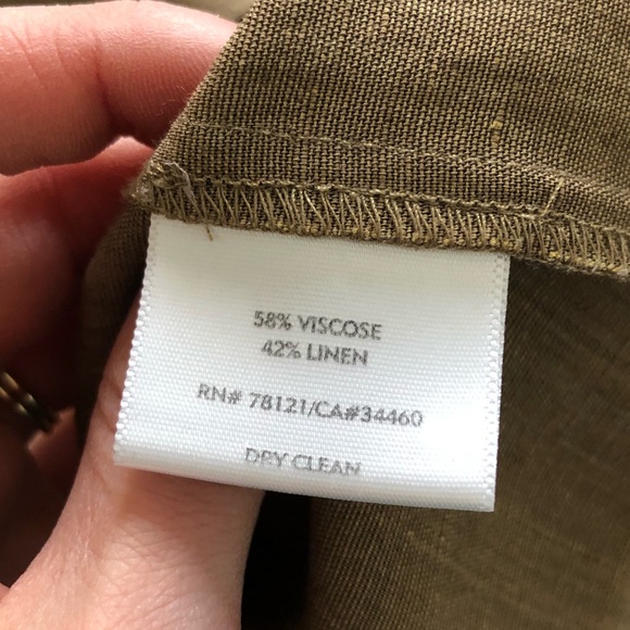 COPY - Eileen Fisher two piece brown top & capris bottoms - Picture 8 of 8